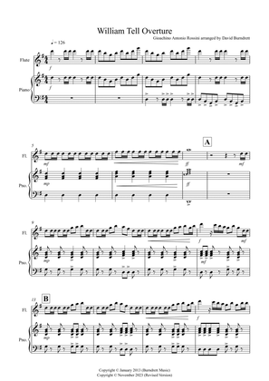 William Tell Overture for Flute and Piano