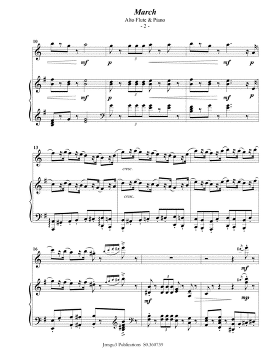 Tchaikovsky: March from Nutcracker Suite for Alto Flute & Piano image number null
