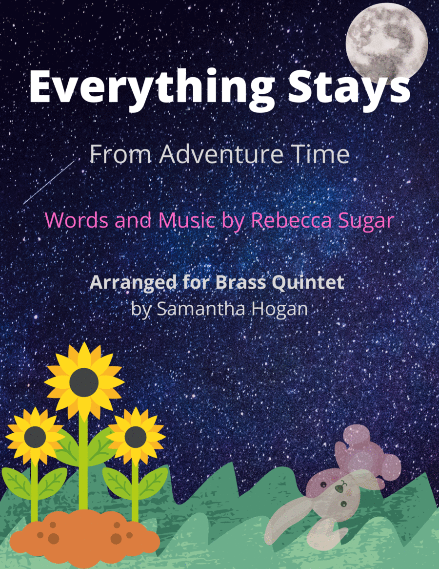 Everything Stays Brass Ensemble scores gallery preview page 1