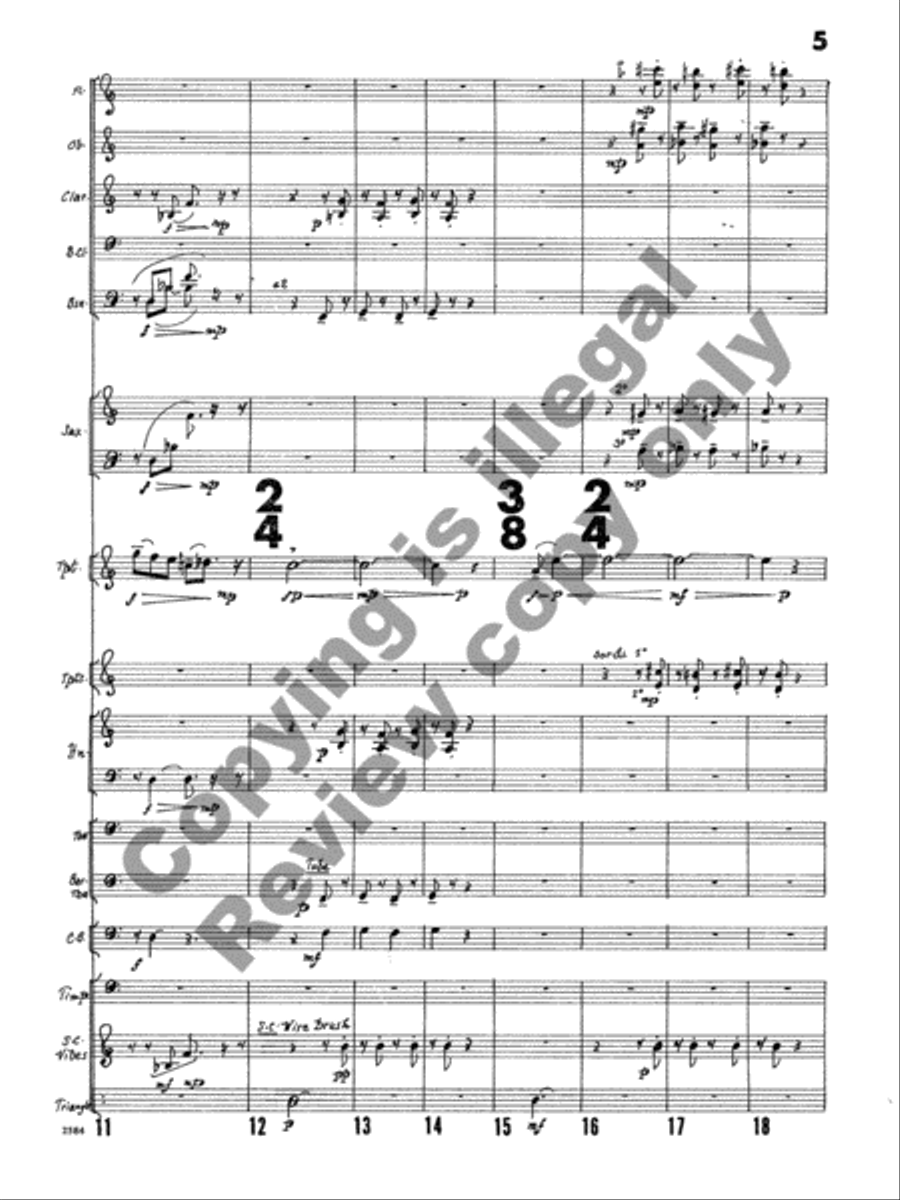 Serenades Serenades Trumpet scores gallery preview page 6