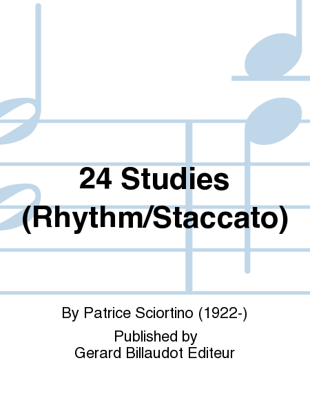 24 Studies (Rhythm/Staccato)
