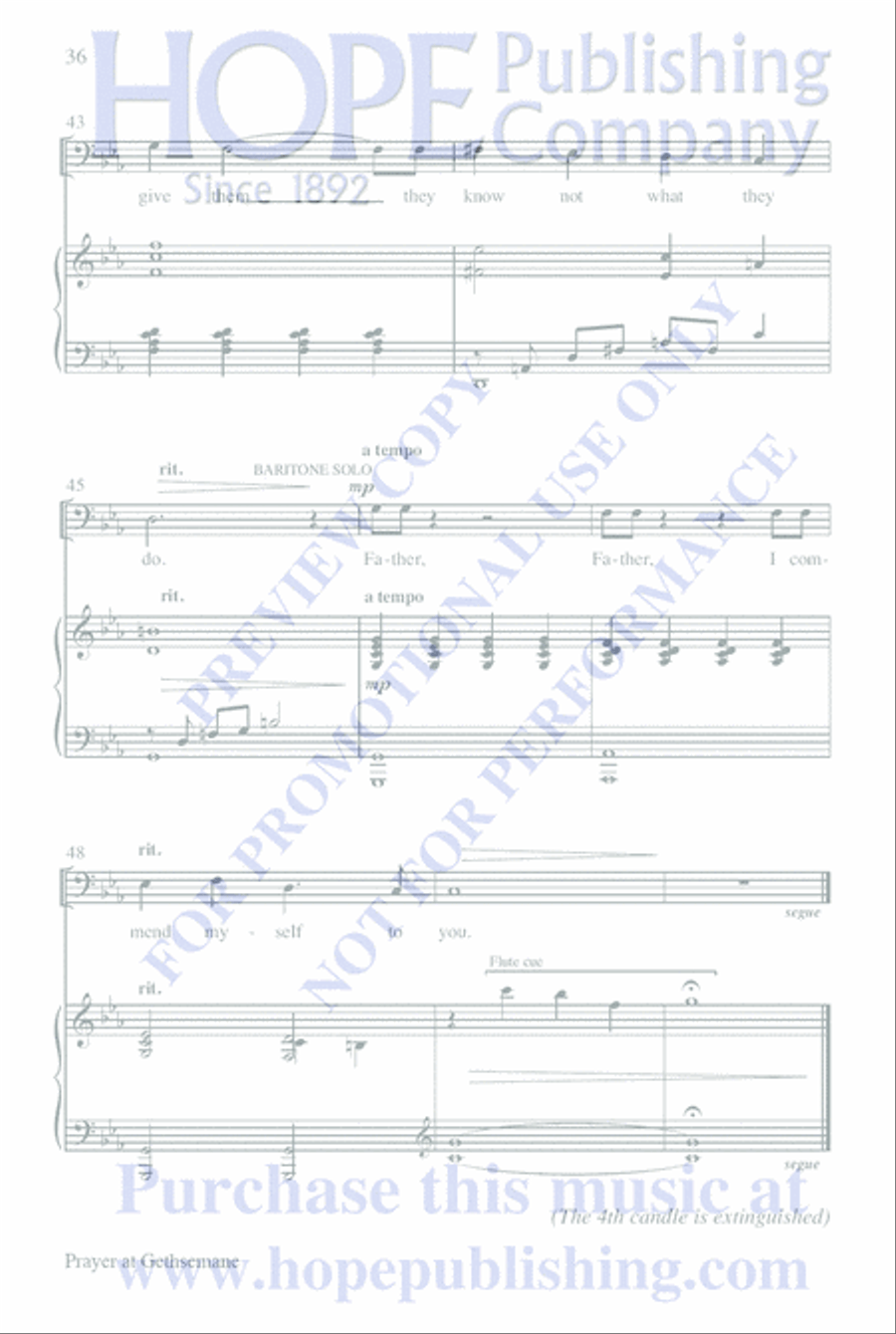 Who Is Jesus? 4-Part scores gallery preview page 40