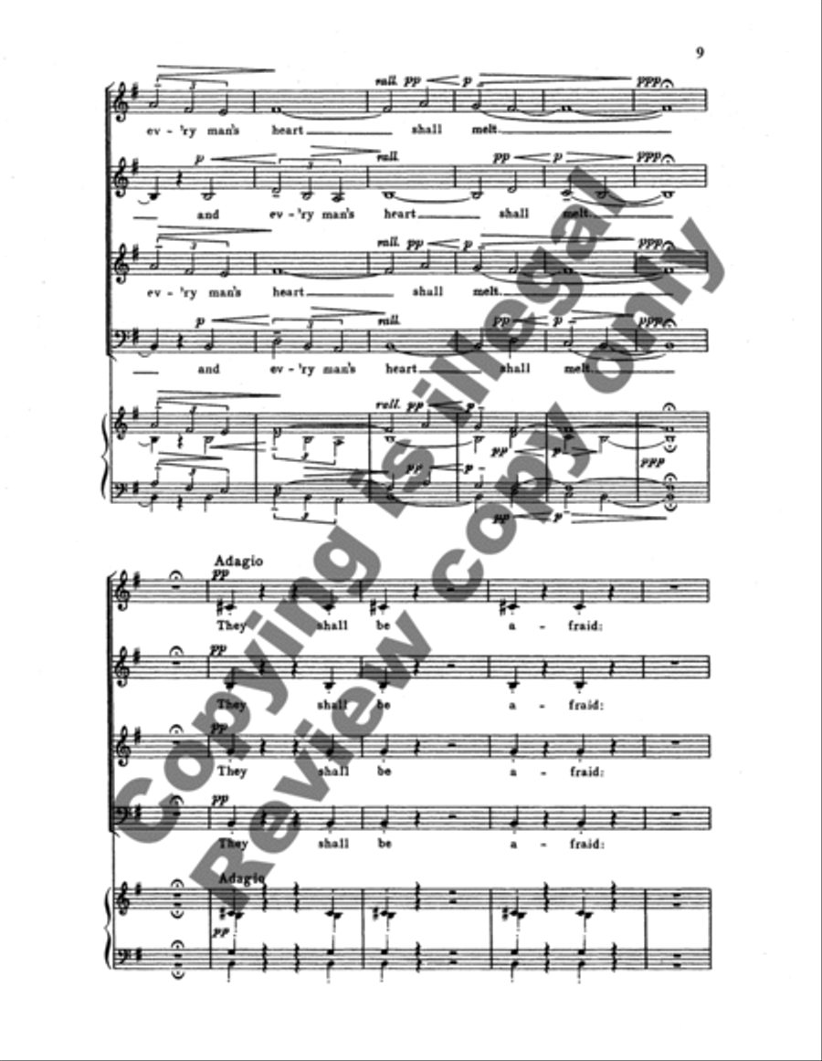 The Noise of the Multitude 4-Part scores gallery preview page 13