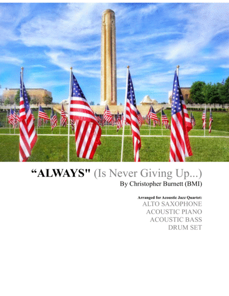 ALWAYS (Is Never Giving Up) Jazz Ensemble - Digital Sheet Music
