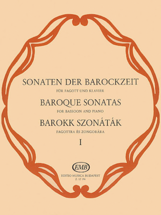 Baroque Sonatas - Volume 1