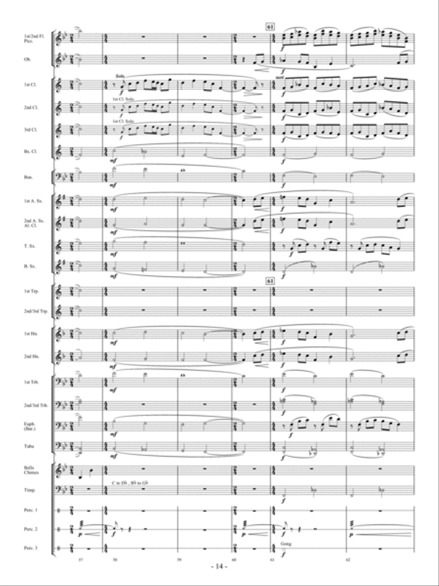 Adventures Concert Band scores gallery preview page 13