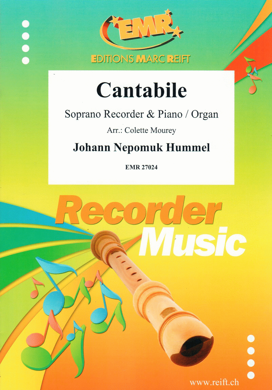 Cantabile Cantabile Soprano Recorder scores gallery preview page 1