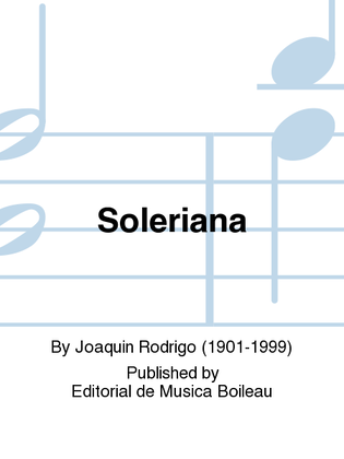 Book cover for Soleriana