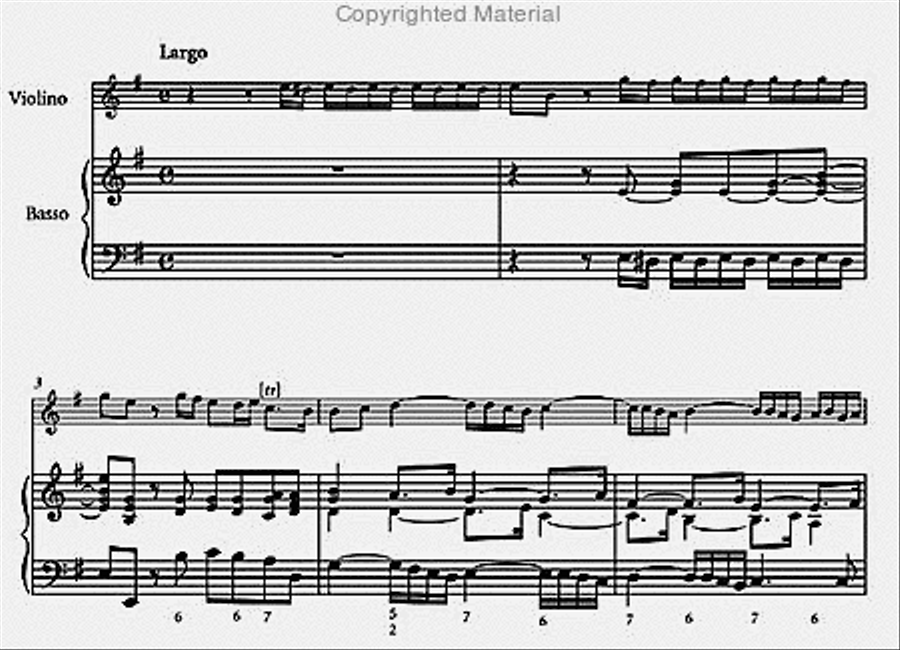 Three 'Dresden' Sonatas Violin scores gallery preview page 2