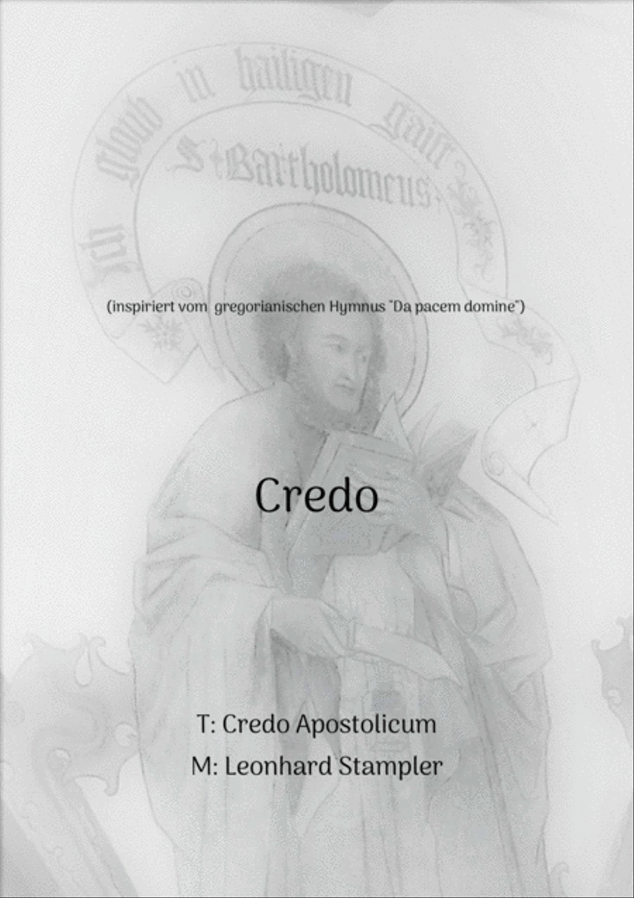 Credo "Da Pacem domine"