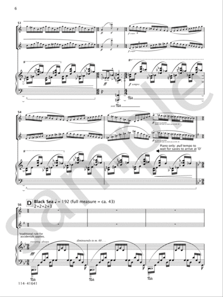 Vultures Chamber Music scores gallery preview page 8