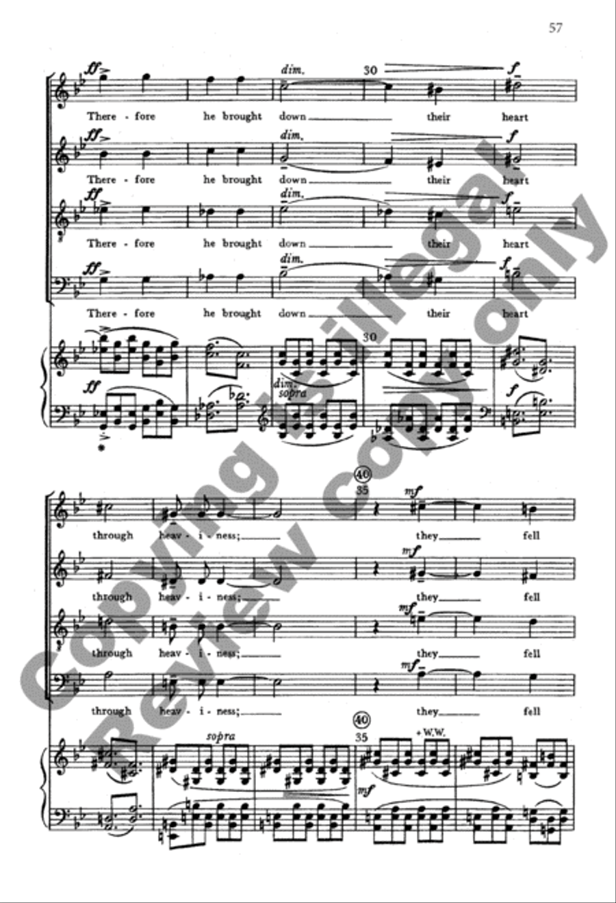 A Psalm Of Thanksgiving A Psalm Of Thanksgiving 4-Part scores gallery preview page 40