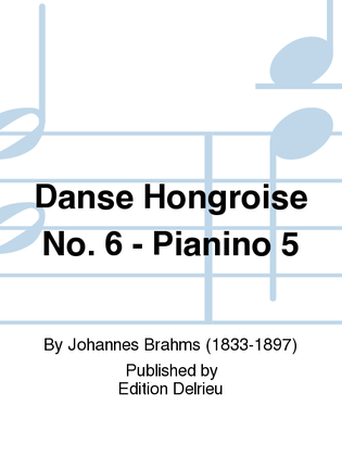 Danse hongroise No. 6 - Pianino 5