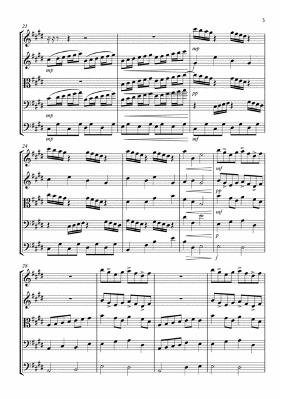 Busqueda String Quartet scores gallery preview page 3
