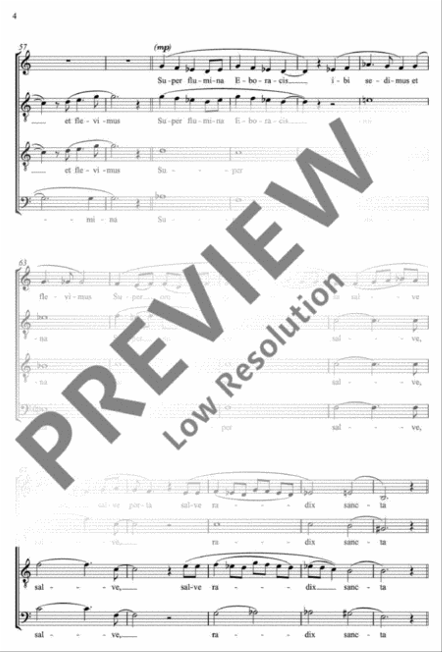 Super Flumina A Cappella scores gallery preview page 9