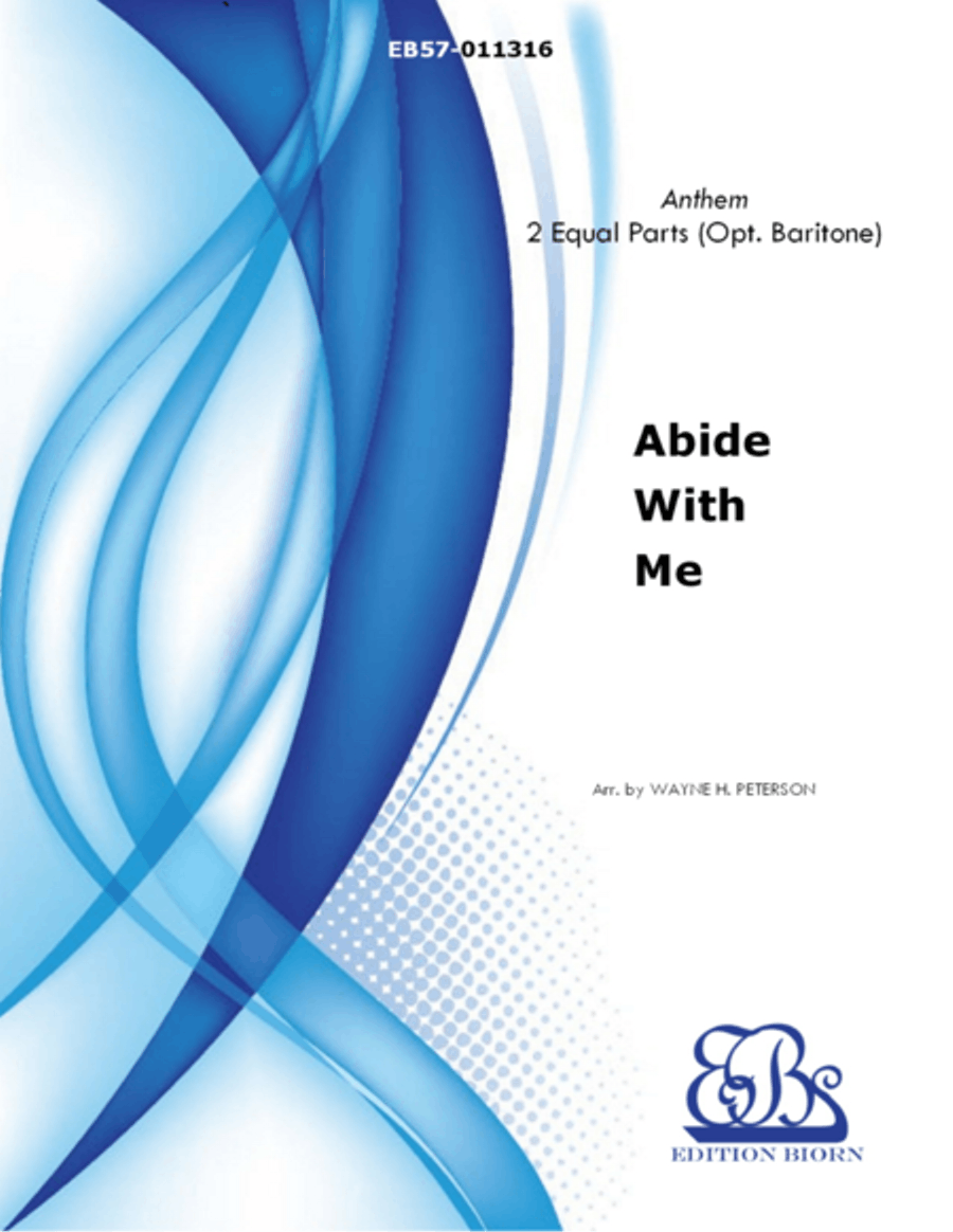 Abide with Me 3-Part scores gallery preview page 1