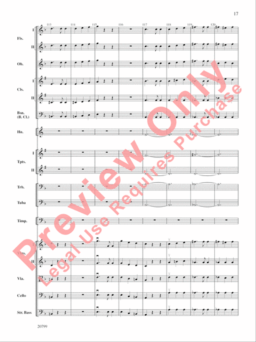 Symphony No. 9 Full Orchestra scores gallery preview page 18