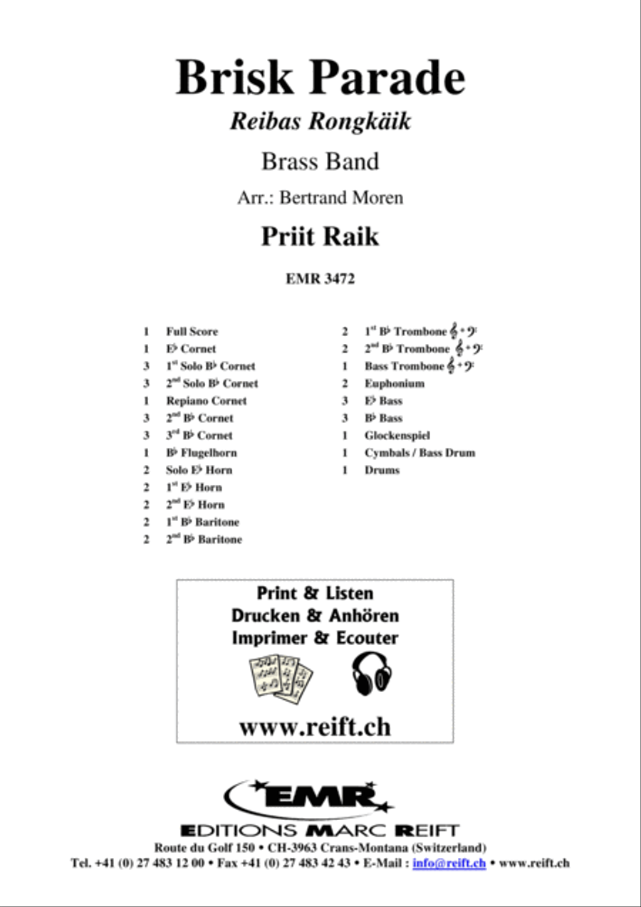Brisk Parade Brass Band scores gallery preview page 2