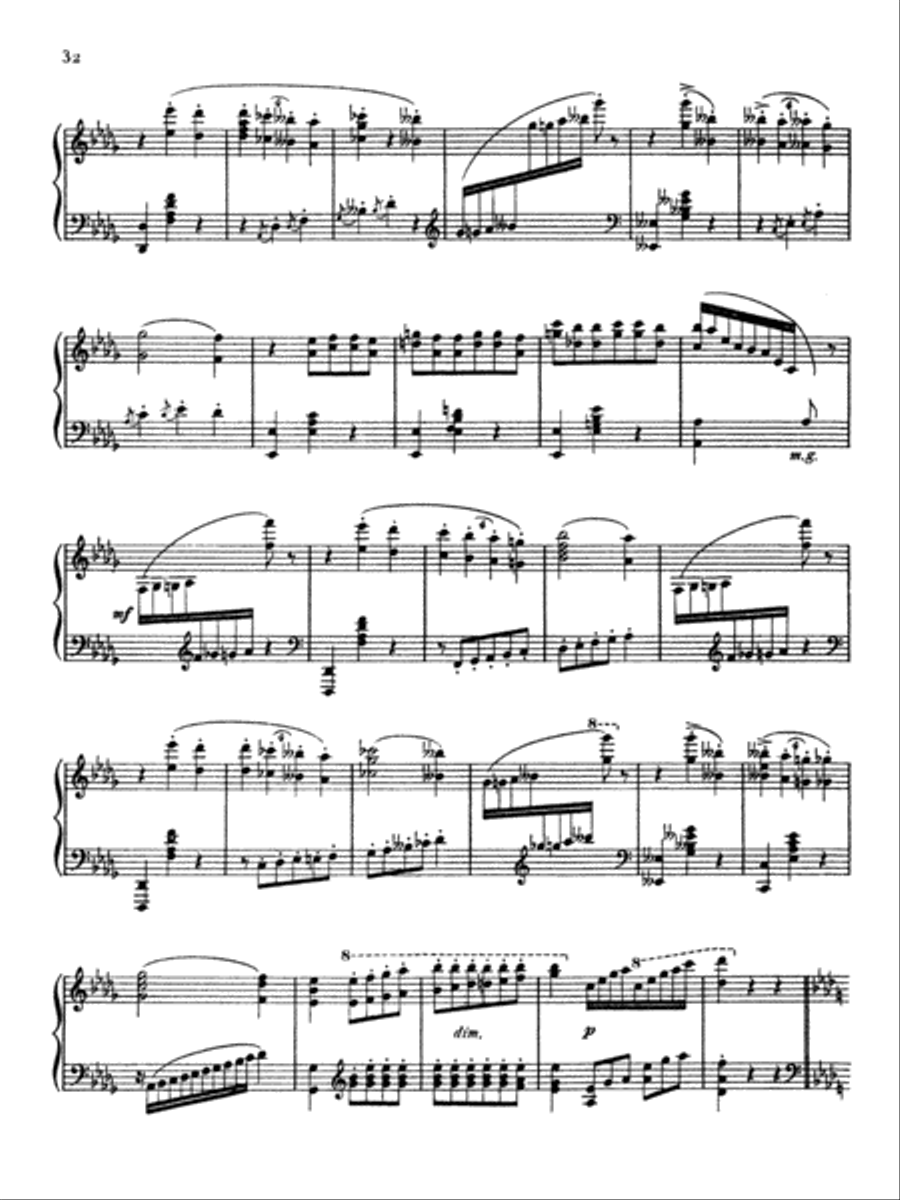 Saint-Saëns: Six Etudes, Op. 52 Piano Method scores gallery preview page 5