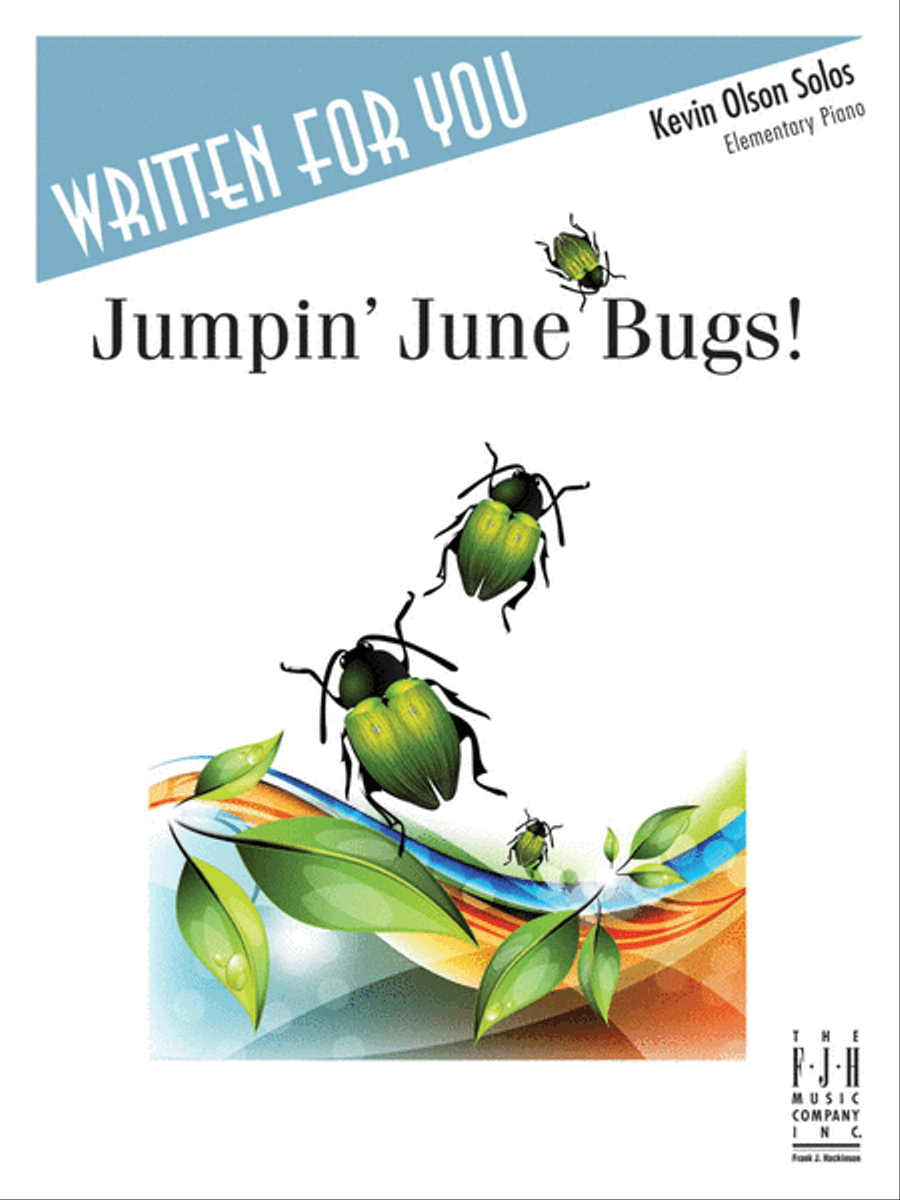 Jumpin' June Bugs! Jumpin' June Bugs! Easy Piano scores gallery preview page 1