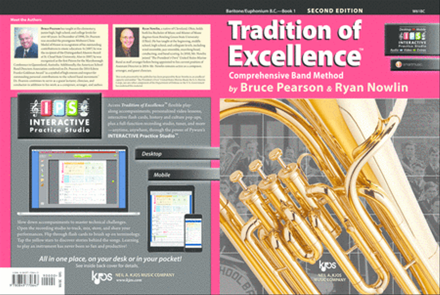 Tradition of Excellence Book 1 - Baritone/Euphonium B.C. Concert Band Methods scores gallery preview page 2
