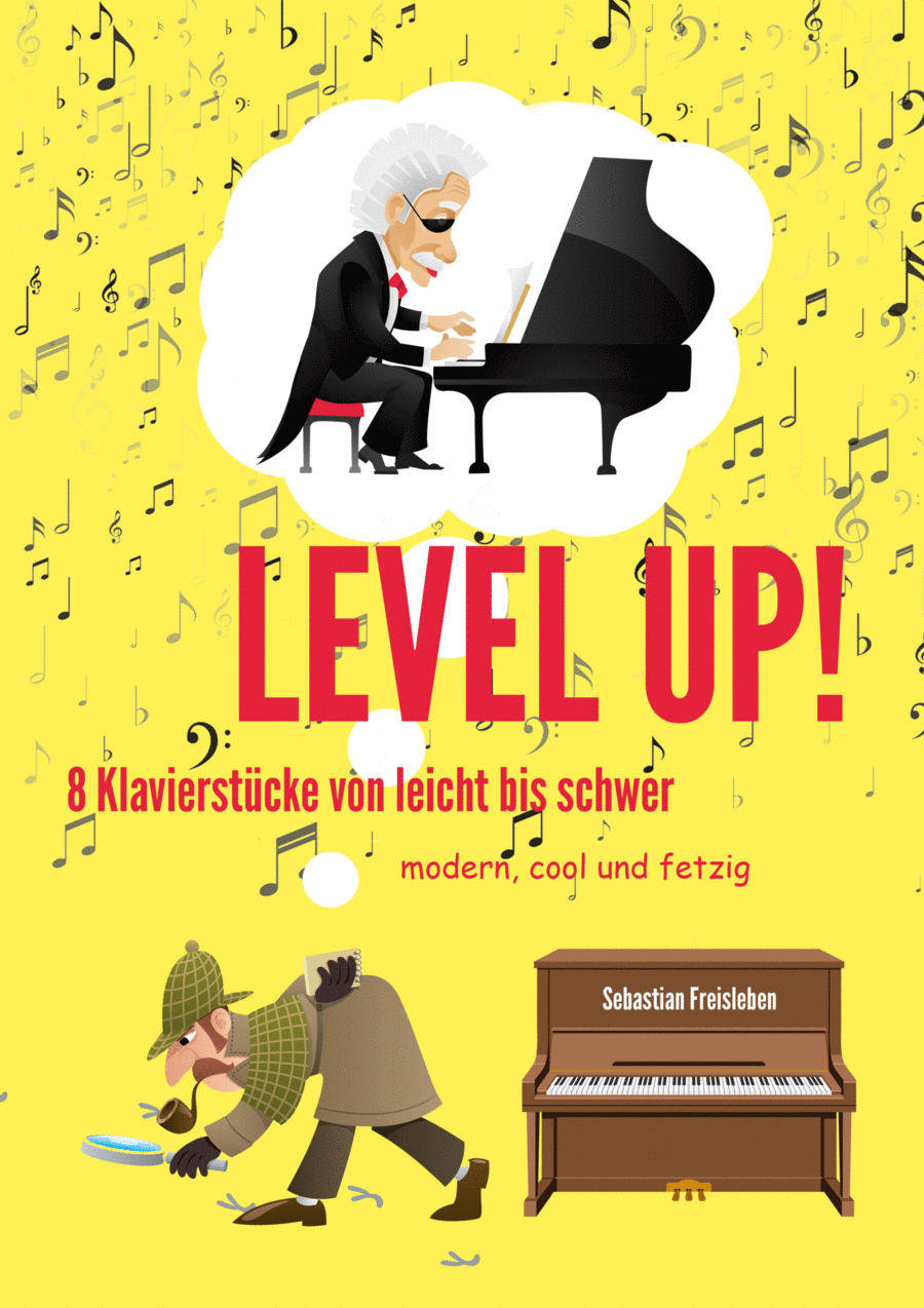 Level Up! 8 Klavierstücke von leicht bis schwer Easy Piano scores gallery preview page 1