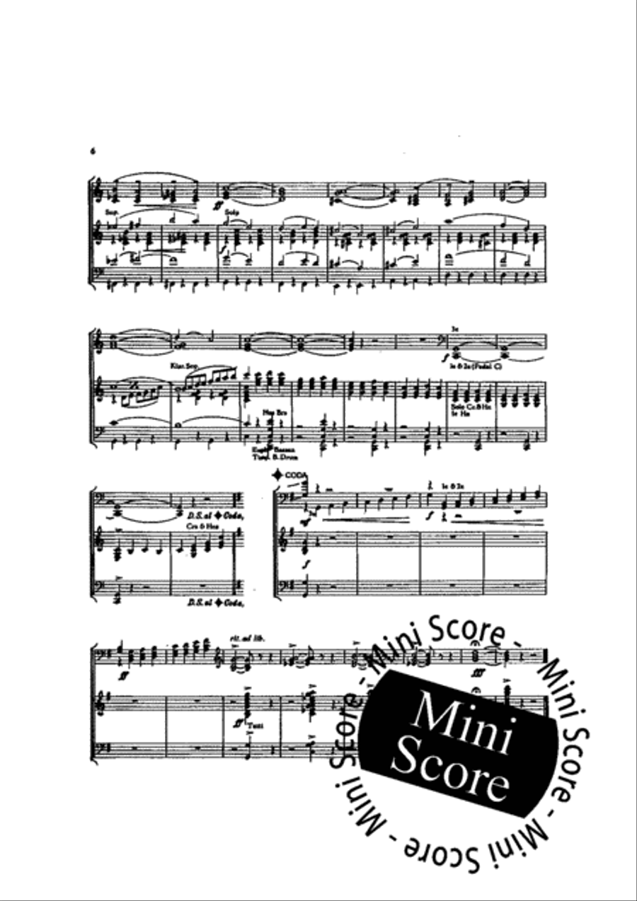Tricky Trombones Concert Band scores gallery preview page 8