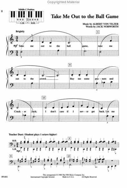 PlayTime Popular by Nancy Faber Piano Method - Sheet Music