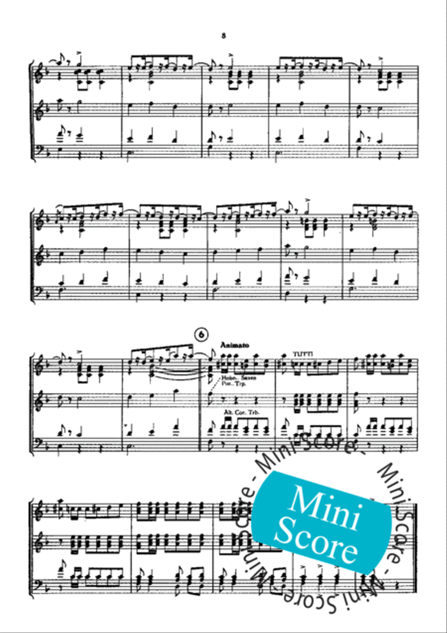 La Czarine Concert Band scores gallery preview page 10