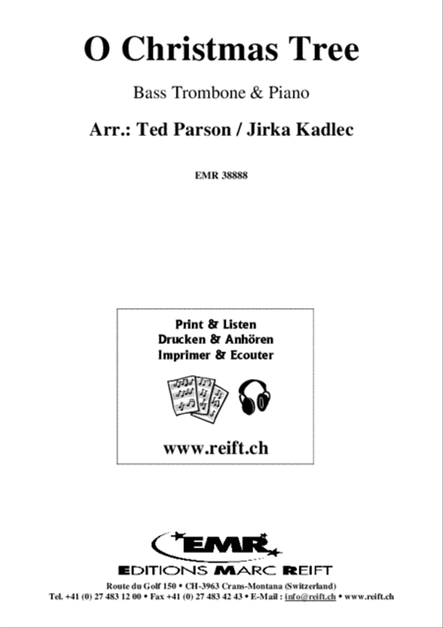 O Christmas Tree O Christmas Tree Bass Trombone scores gallery preview page 2