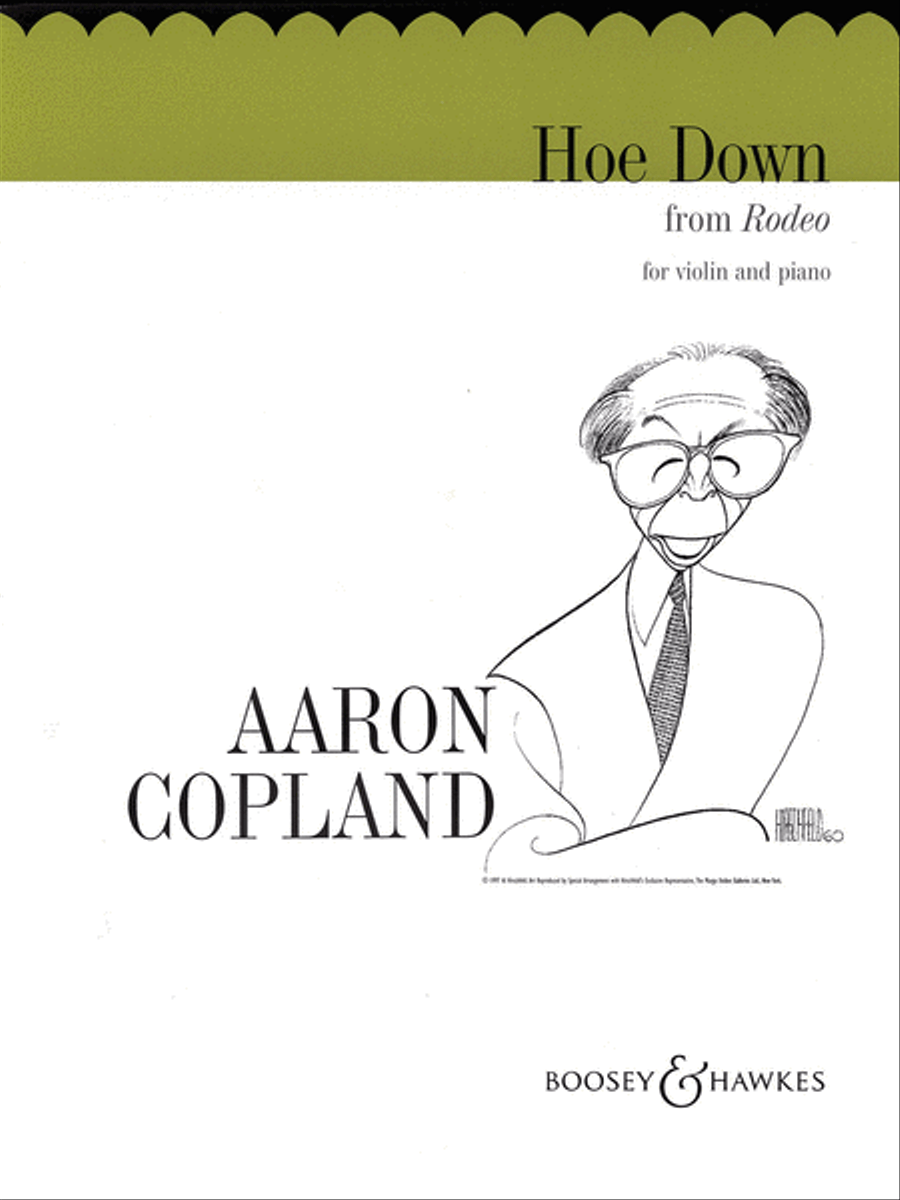 Hoe Down Violin Solo scores gallery preview page 1