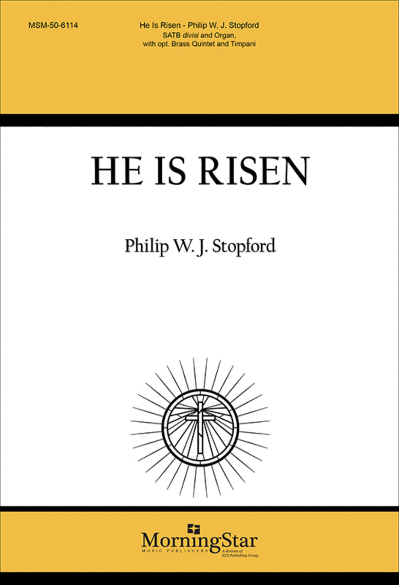 He Is Risen (Choral Score) image number null
