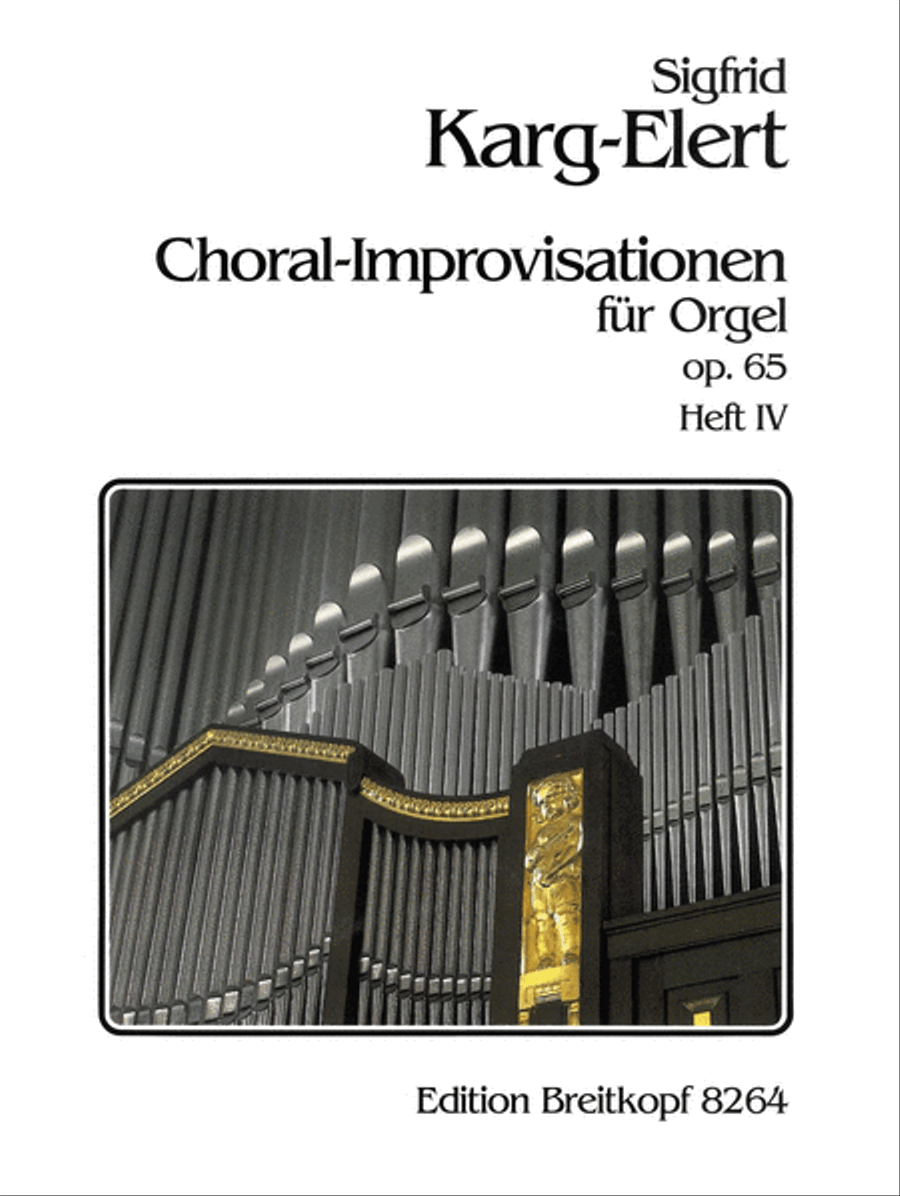 66 Chorale Improvisations Op. 65 Organ scores gallery preview page 1