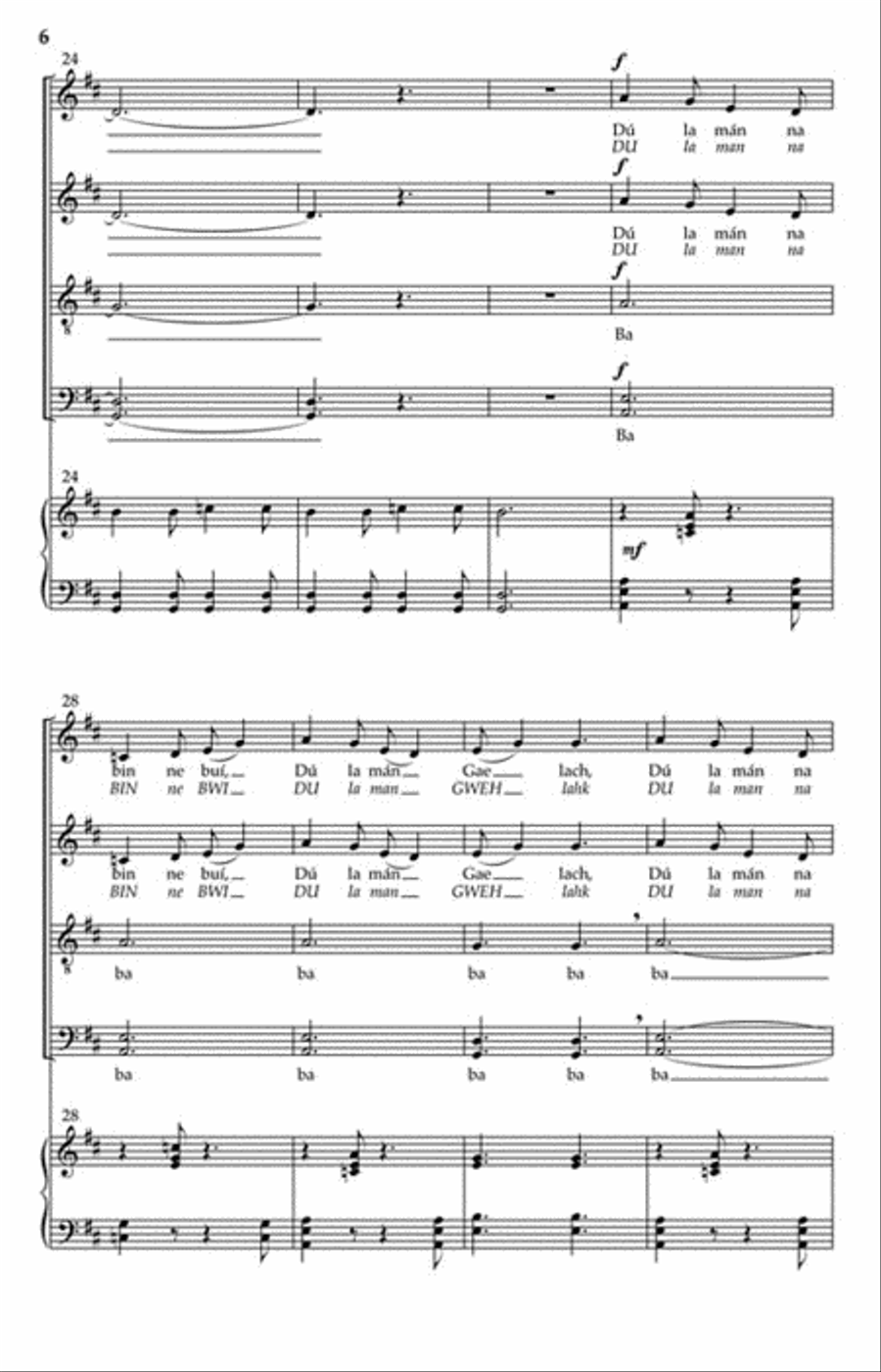 Dúlamán 4-Part scores gallery preview page 4