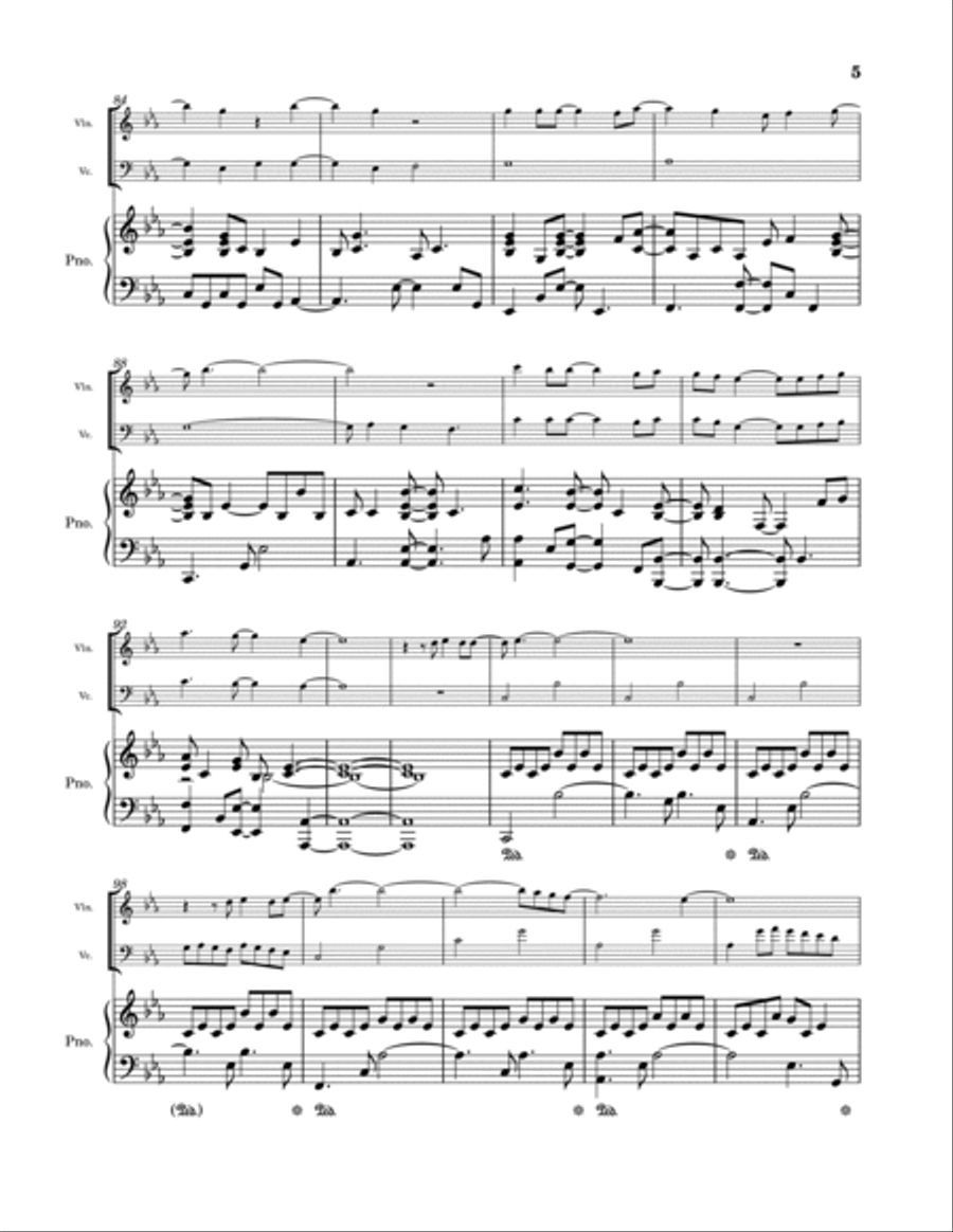 Turning Tables Piano Trio scores gallery preview page 5
