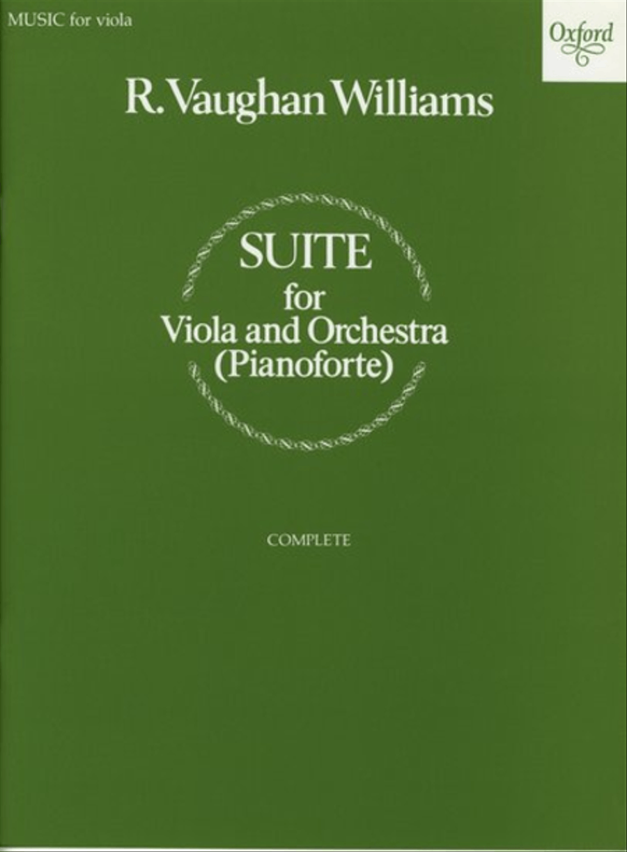 Suite for viola and orchestra (pianoforte) Viola scores gallery preview page 1