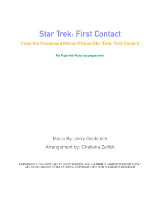Book cover for Star Trek(r) First Contact