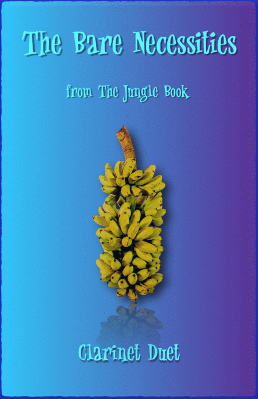 The Bare Necessities from THE JUNGLE BOOK Clarinet Duet scores gallery preview page 1