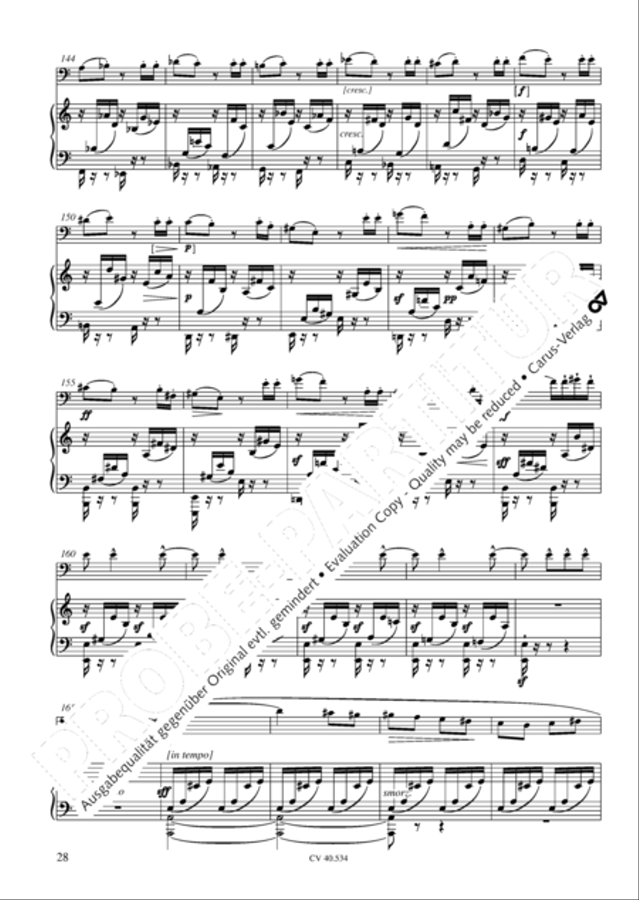 Rossini: Un larme; Allegro agitato Score scores gallery preview page 29