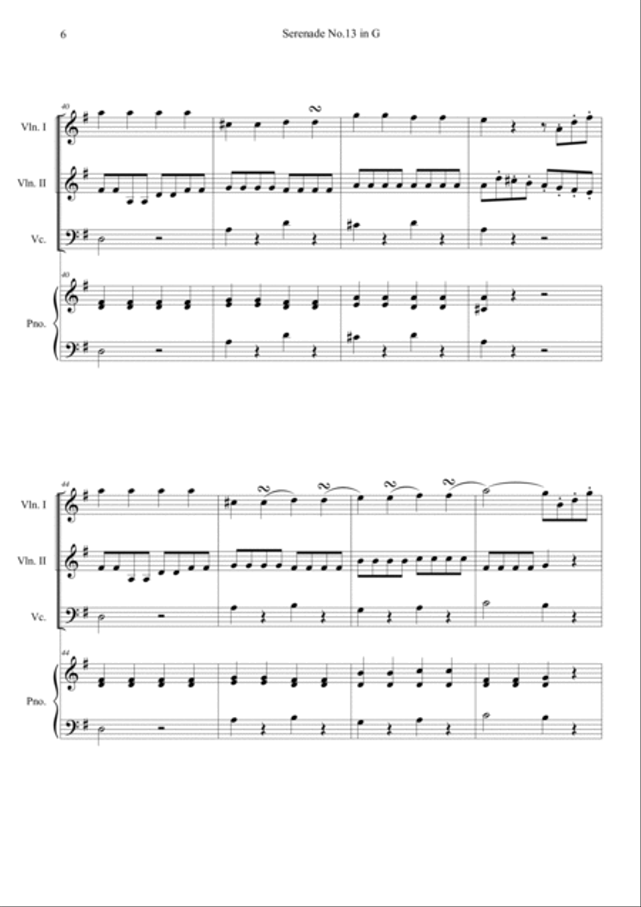 Serenade No.13 