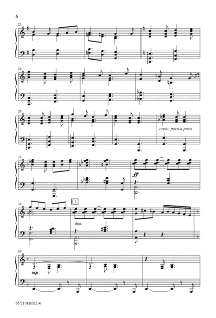 Everlasting Light - SATB with Performance CD 4-Part scores gallery preview page 7
