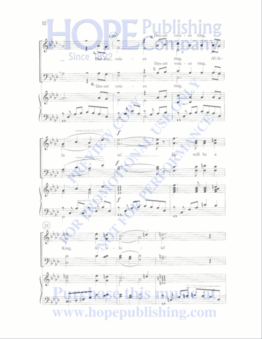 By Heaven's Light Choir scores gallery preview page 13