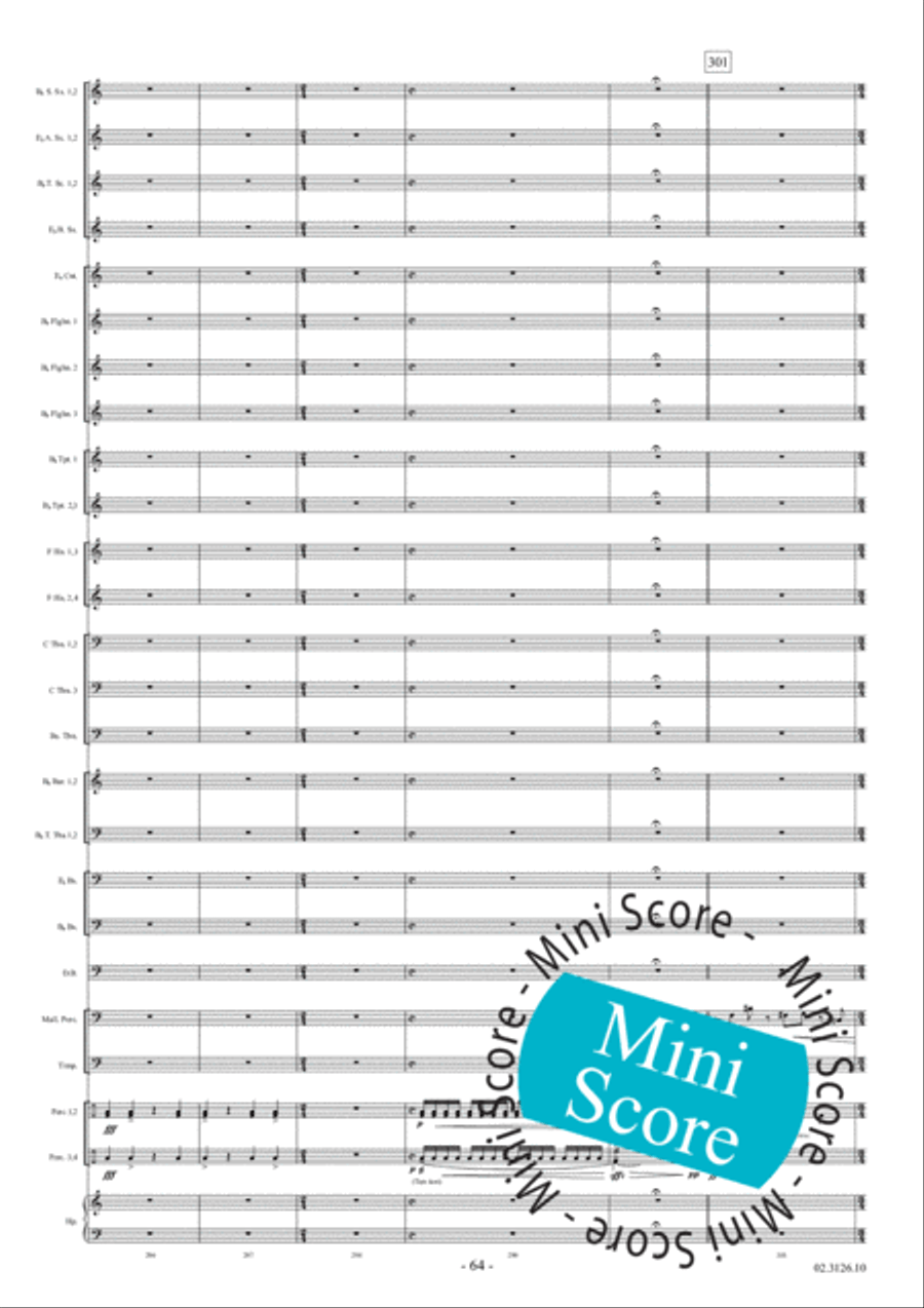 Migyur Fanfare Band scores gallery preview page 70