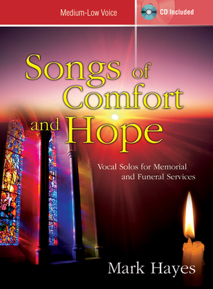 Book cover for Songs of Comfort and Hope - Medium-low Voice