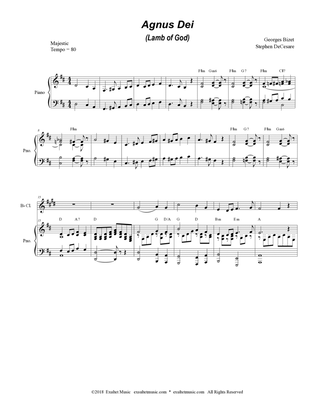 Agnus Dei (Woodwind Quartet and Piano)