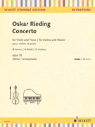 Book cover for Concerto in B Minor, Op. 35