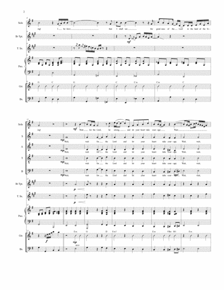The Goodness of the Lord (Orchestration - Score and Parts) image number null
