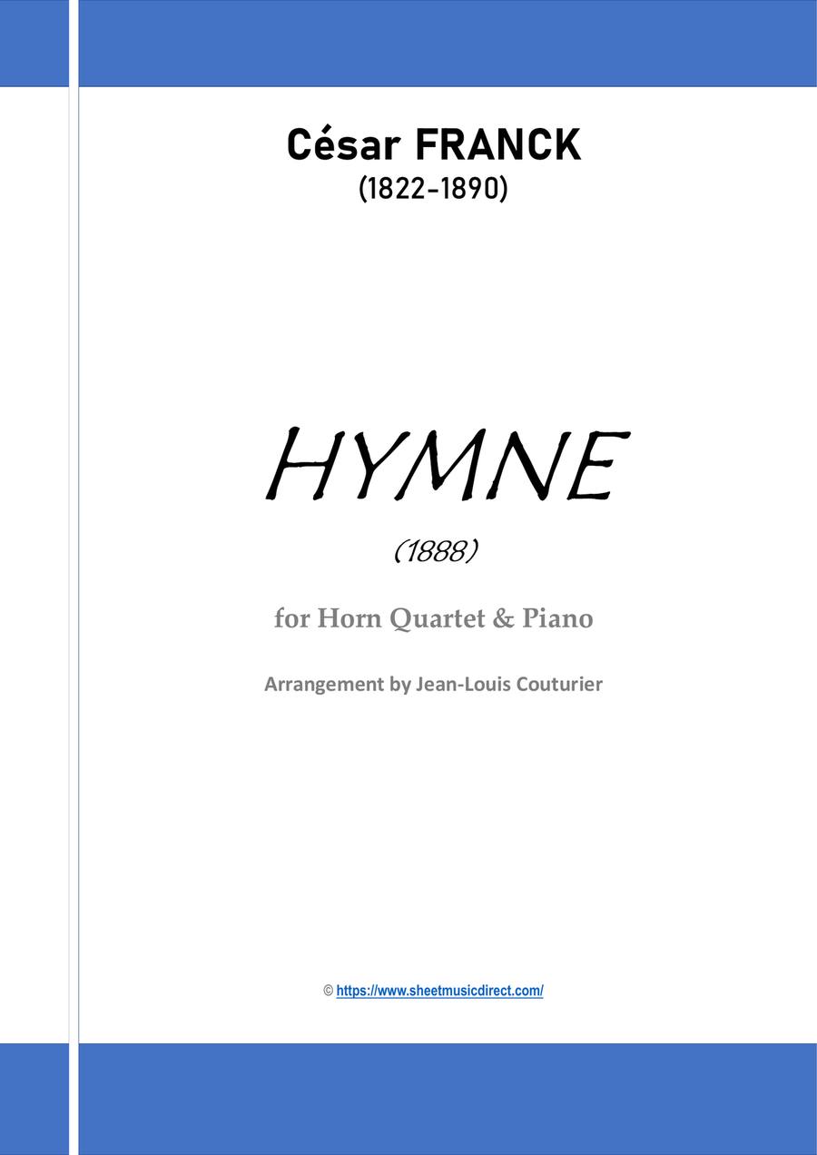 HYMNE Brass Quartet scores gallery preview page 1