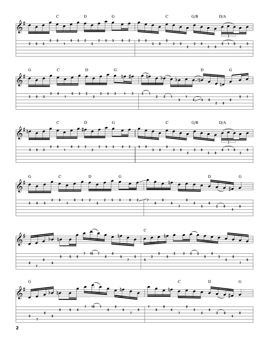 Bill Cheatham Bill Cheatham Acoustic Guitar scores gallery preview page 2
