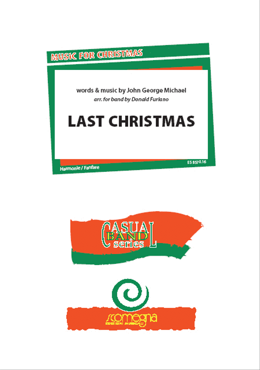 Last Christmas Marching Band scores gallery preview page 1